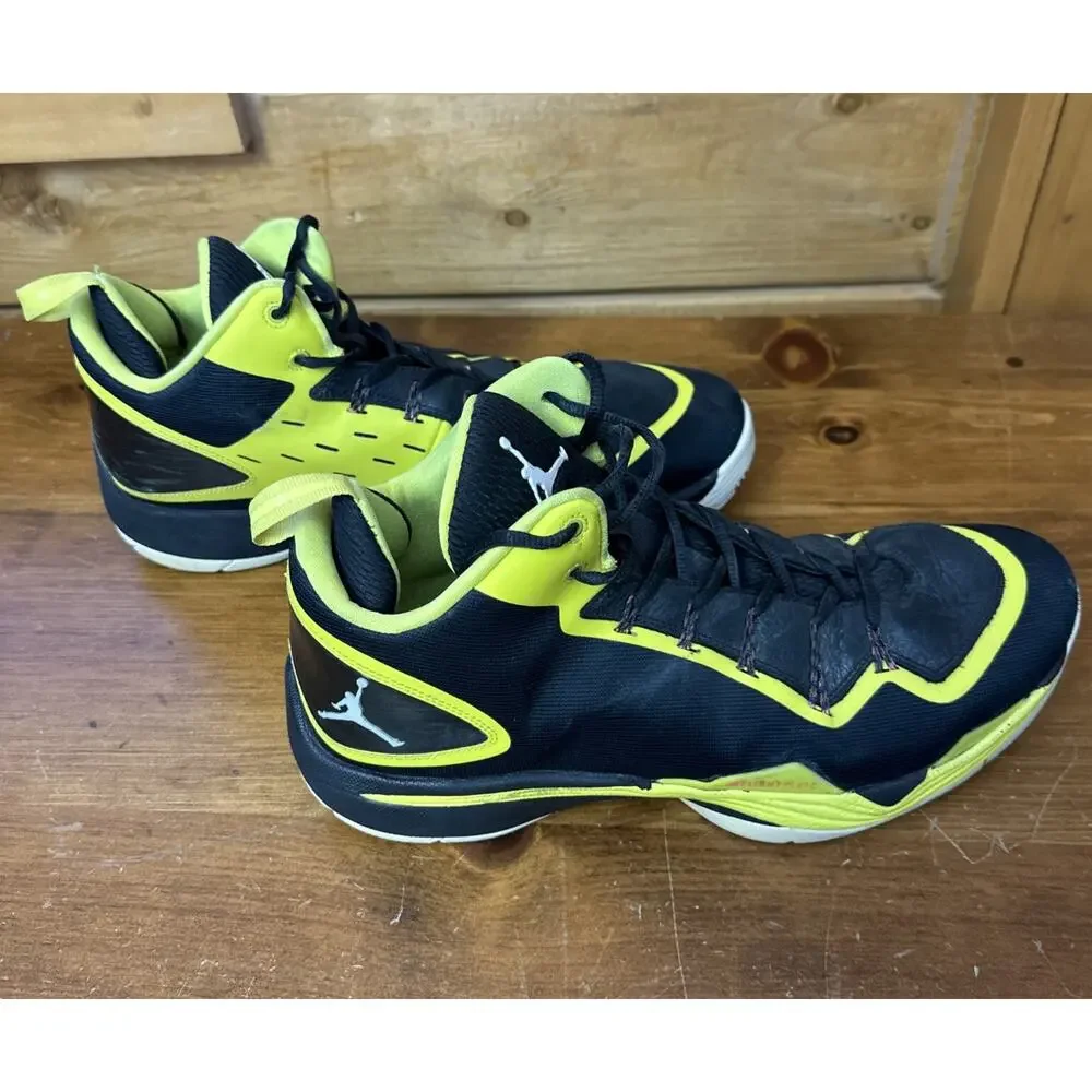 Jordan Super Fly Flight Plate Men's 11.5 basketball Sneaker Shoes 645058 070 - Picture 4 of 11